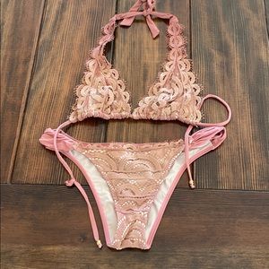 Lace Swim Suit